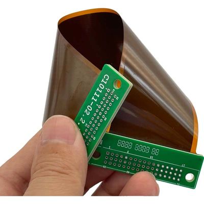 最低線幅0.1mm 柔軟な印刷回路 - グリーンソルダーマスク